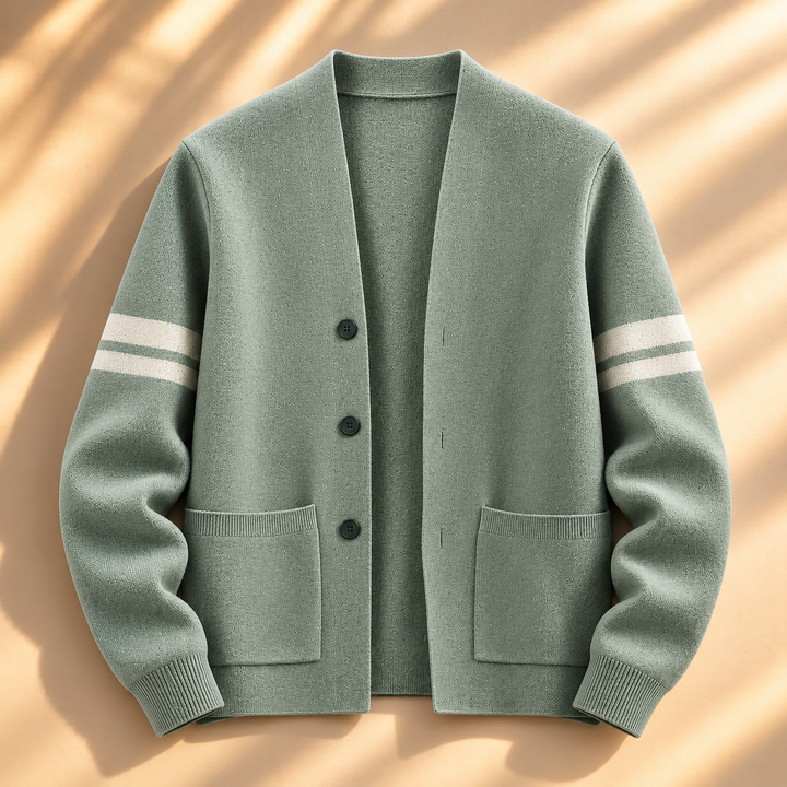 Hudson Varsity Stripe Cardigan