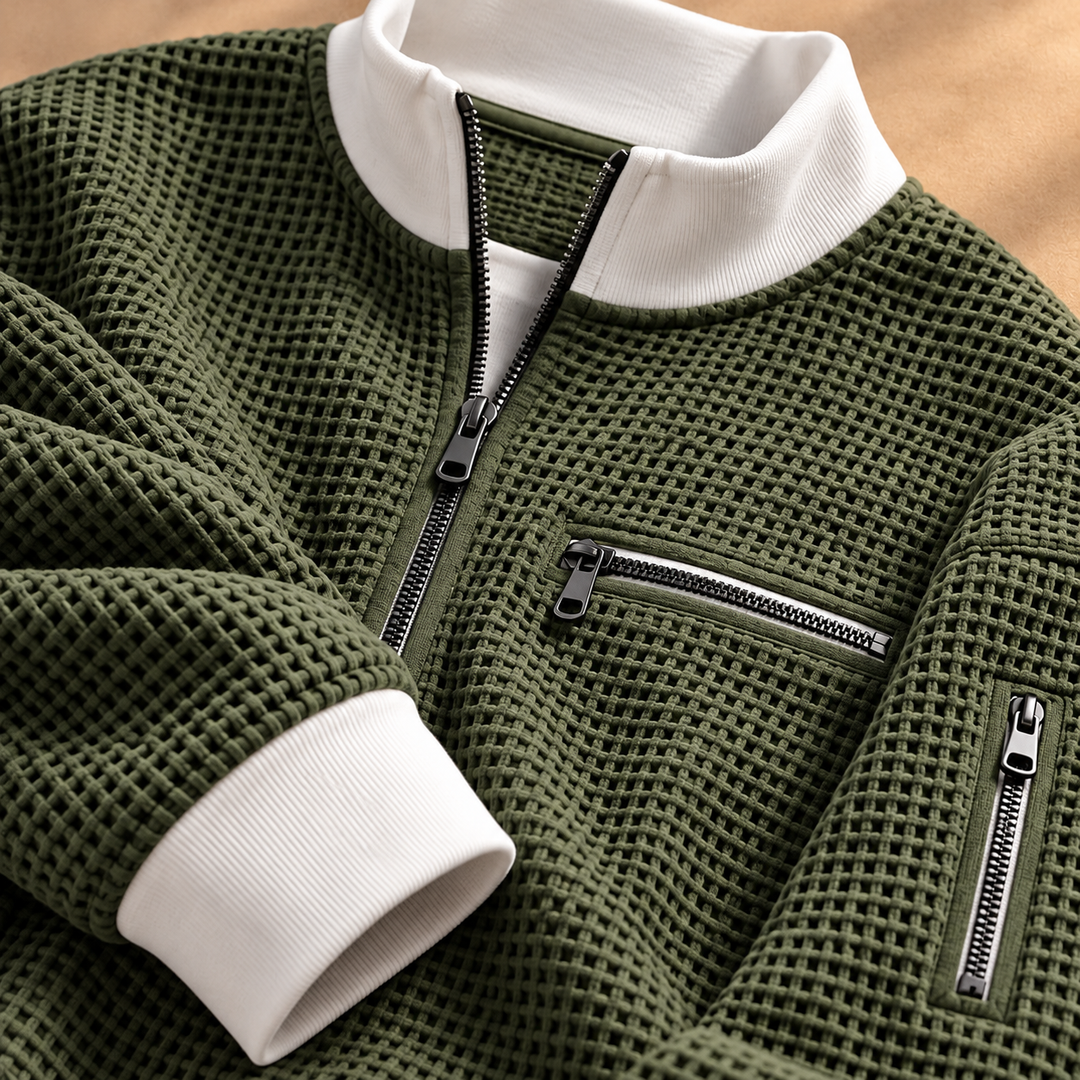 Banff Waffle Quarter-Zip