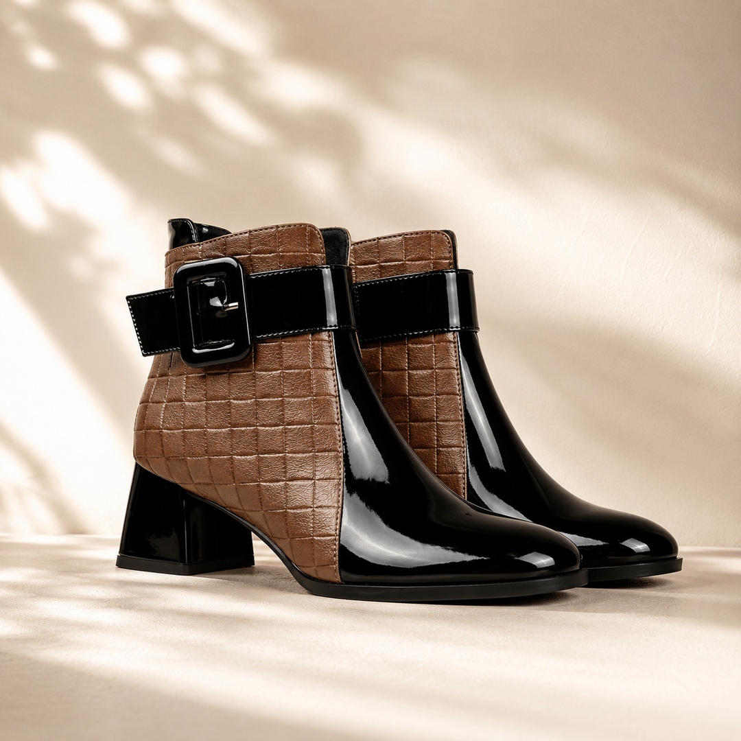 Harper Lane Leather Ankle Boots