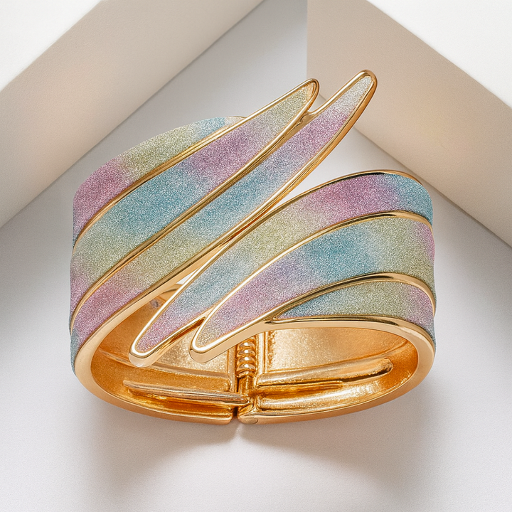 Aurora Glide Cuff Bracelet — alternate view