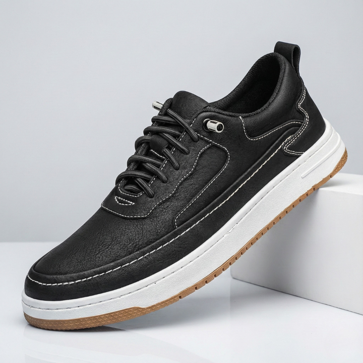 Carter Leather Sneakers — side view