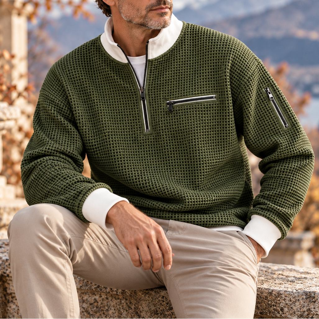 Banff Waffle Quarter-Zip