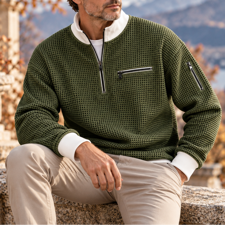 Banff Waffle Quarter-Zip