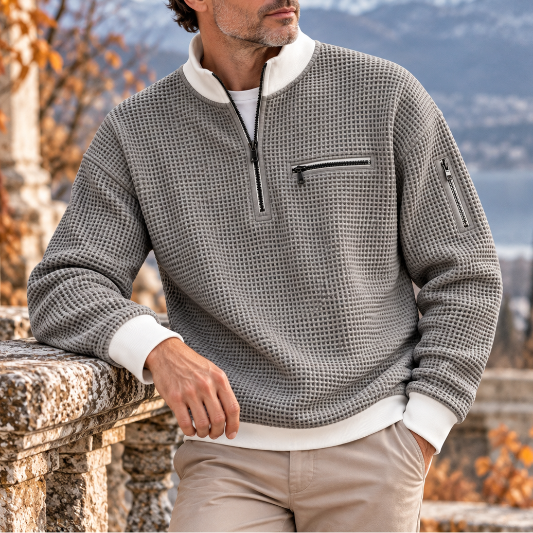 Banff Waffle Quarter-Zip