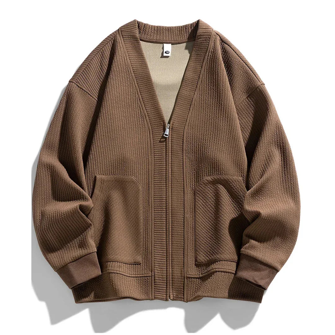 Hudson Valley Cardigan — lifestyle shot