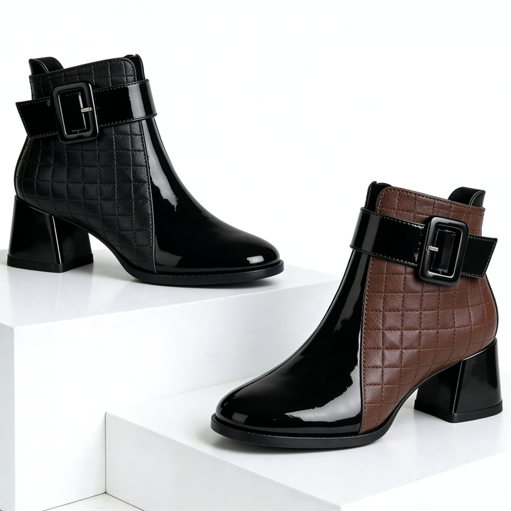 Harper Lane Leather Ankle Boots — alternate view
