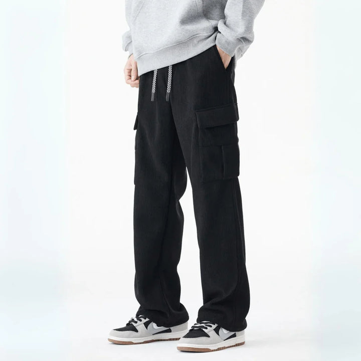 Origin Fleece Corduroy Pants — side view