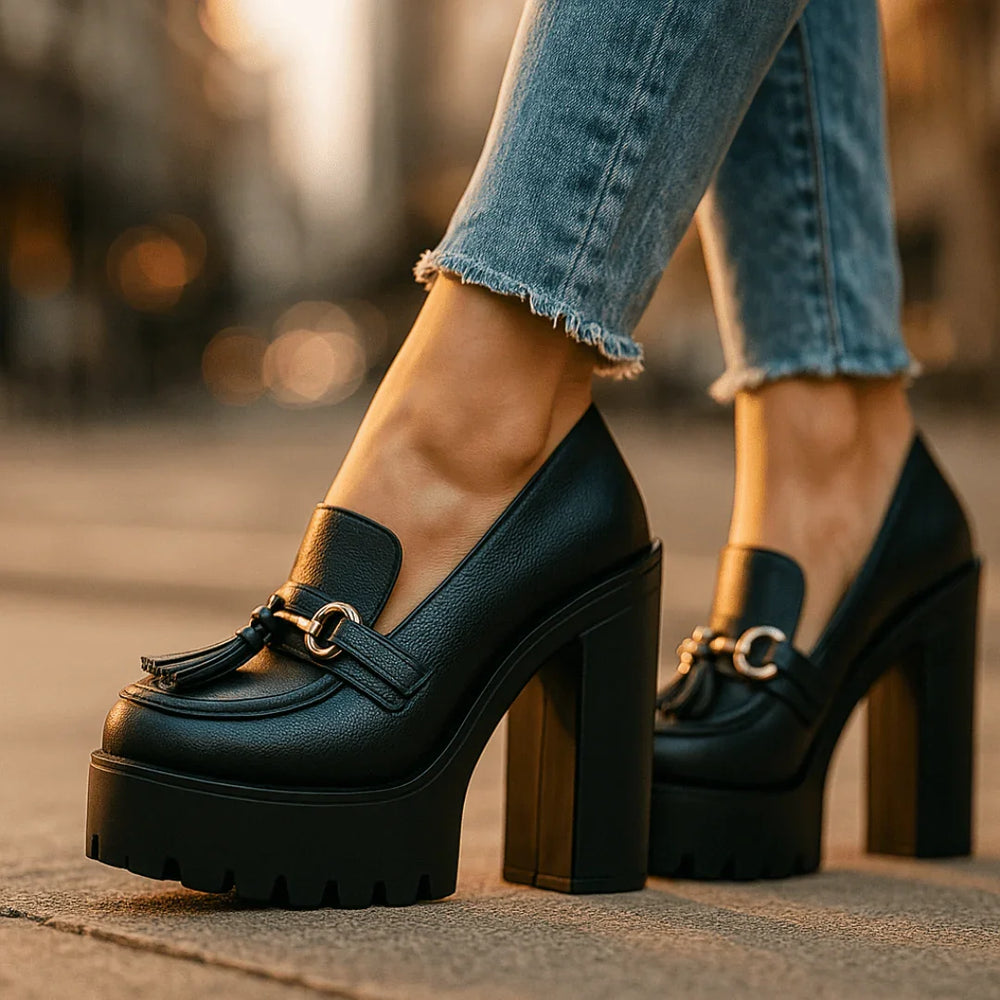 Scala Rise Heels — side view