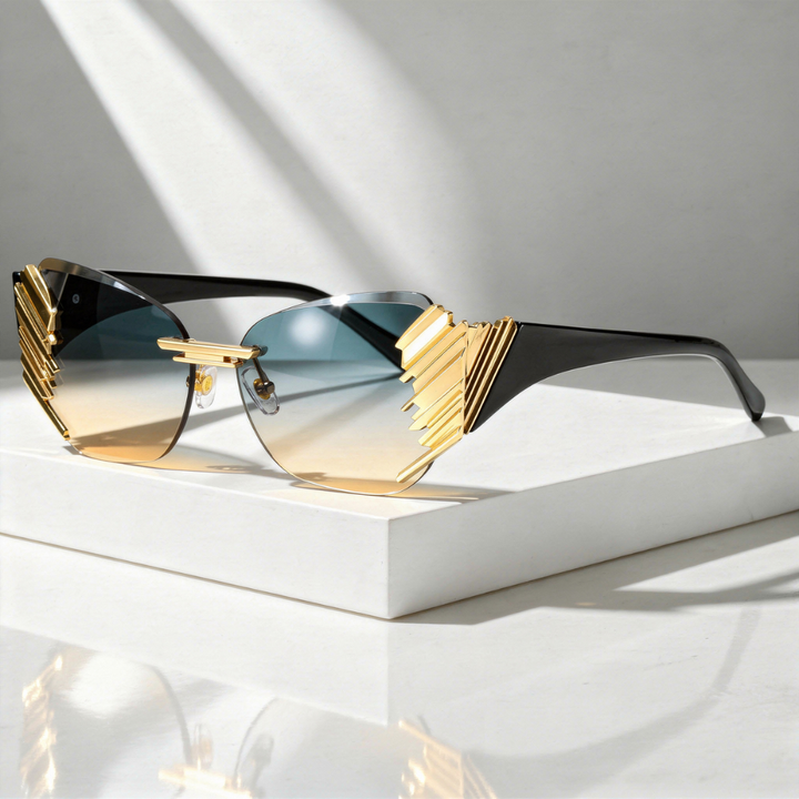 Serena Signature Cat-Eye Shades — close-up detail