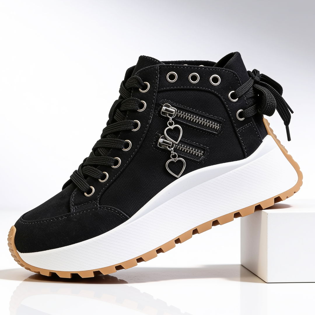Ella Sweetheart Platform Sneakers