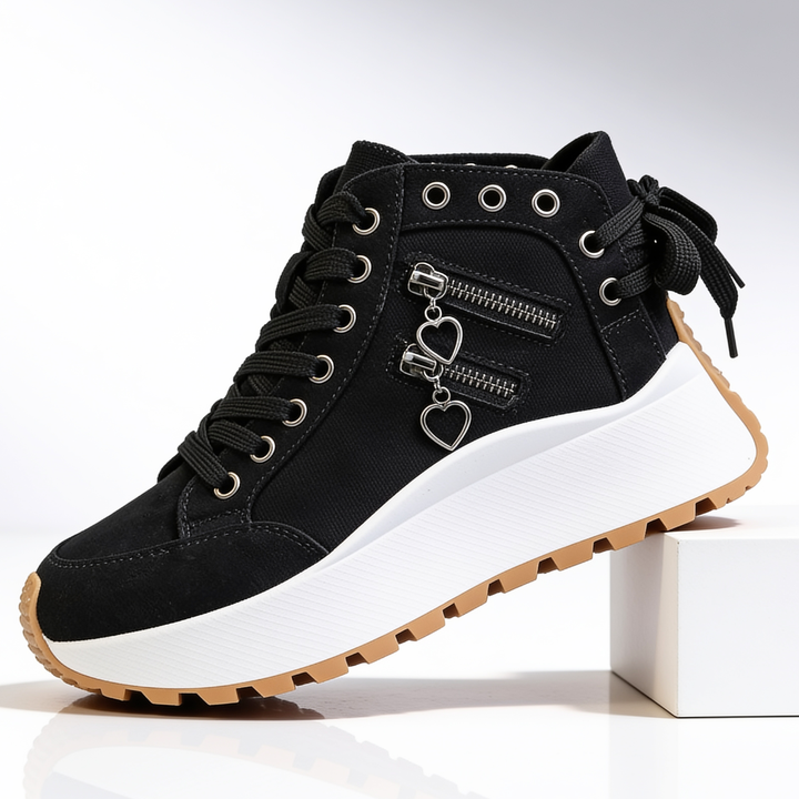 Ella Sweetheart Platform Sneakers