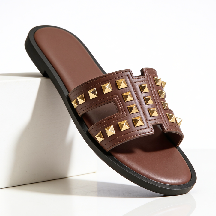 Odette Studded Slide