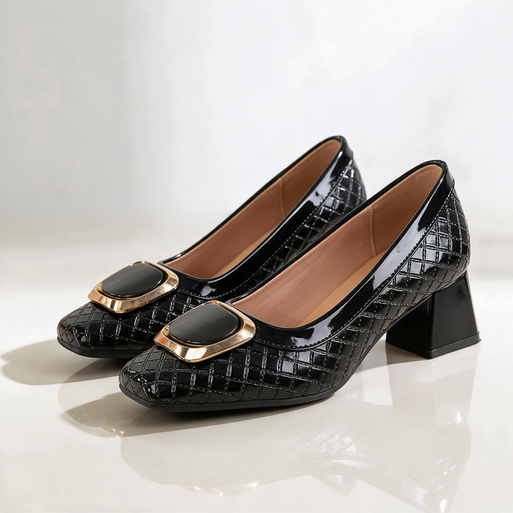 Coralie Lattice Heels