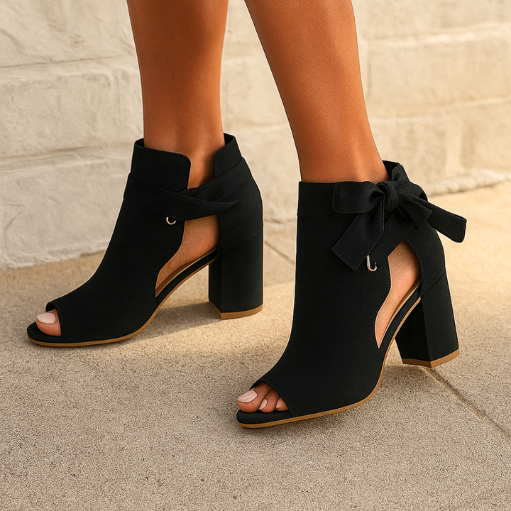 Harper Lane Butterfly Boots — close-up detail
