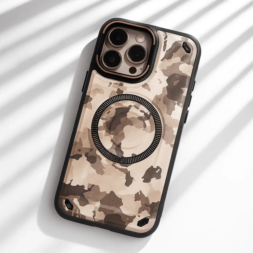 MagShell Camo Case — front view