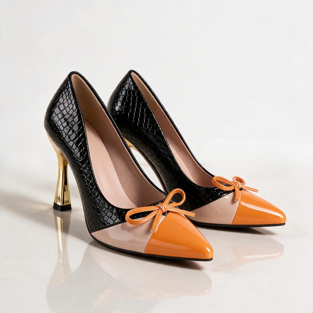 Vivienne Signature Croc Pump