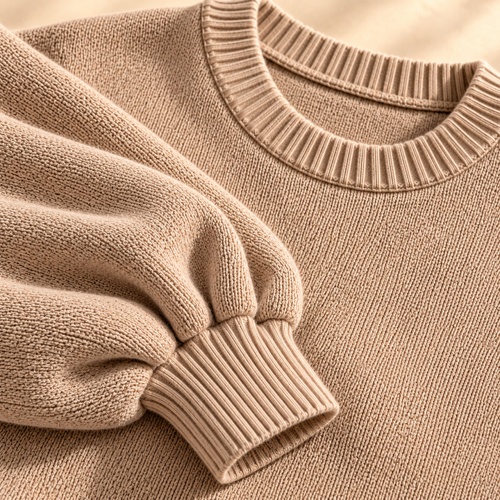 Margot Lantern Knit Dress