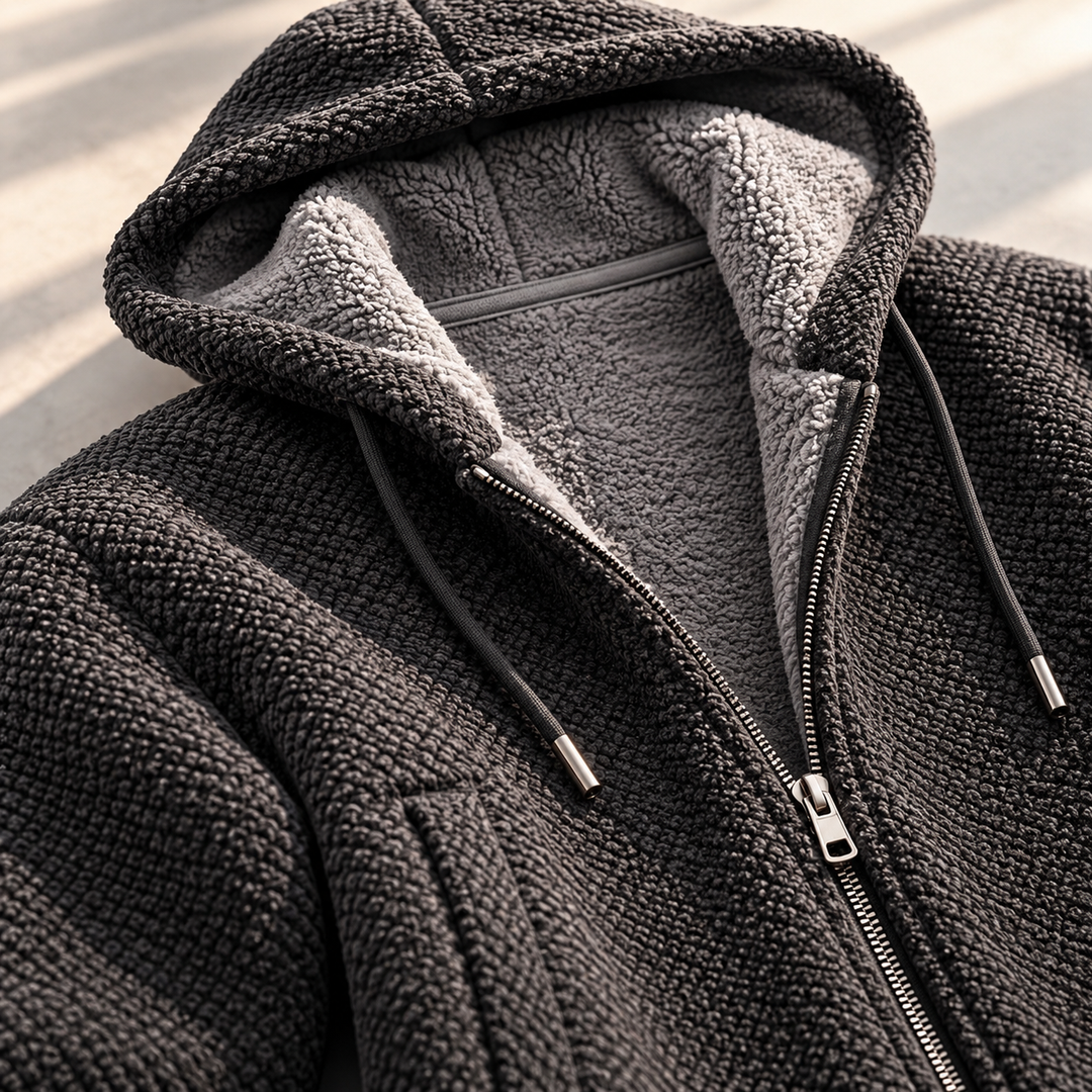 Jacob Hooded Cardigan