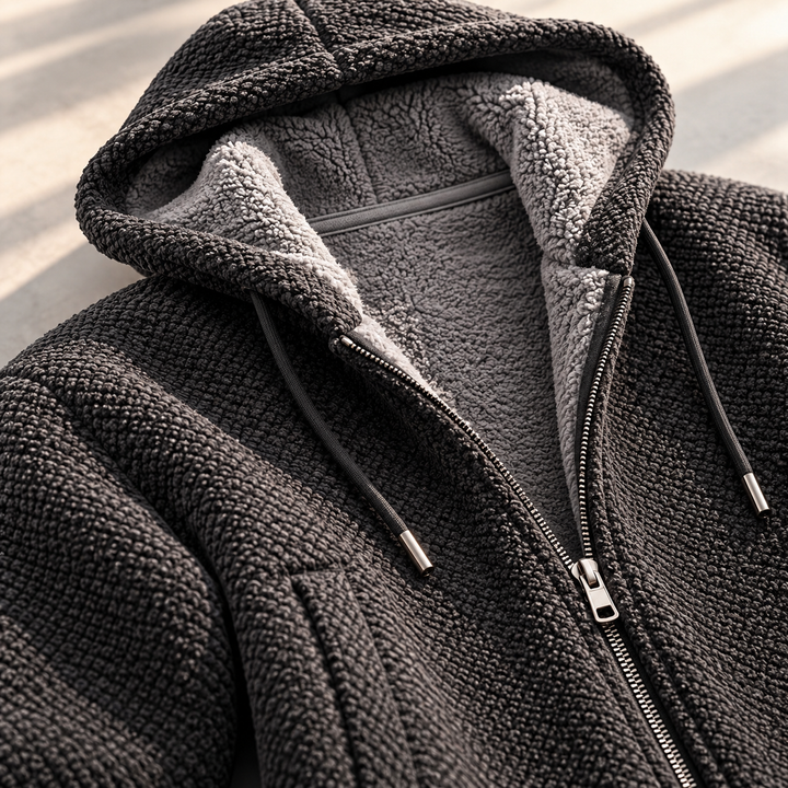 Jacob Hooded Cardigan