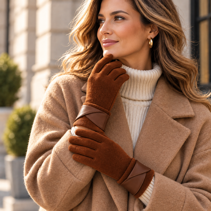 Helena Wrap Cuff Gloves