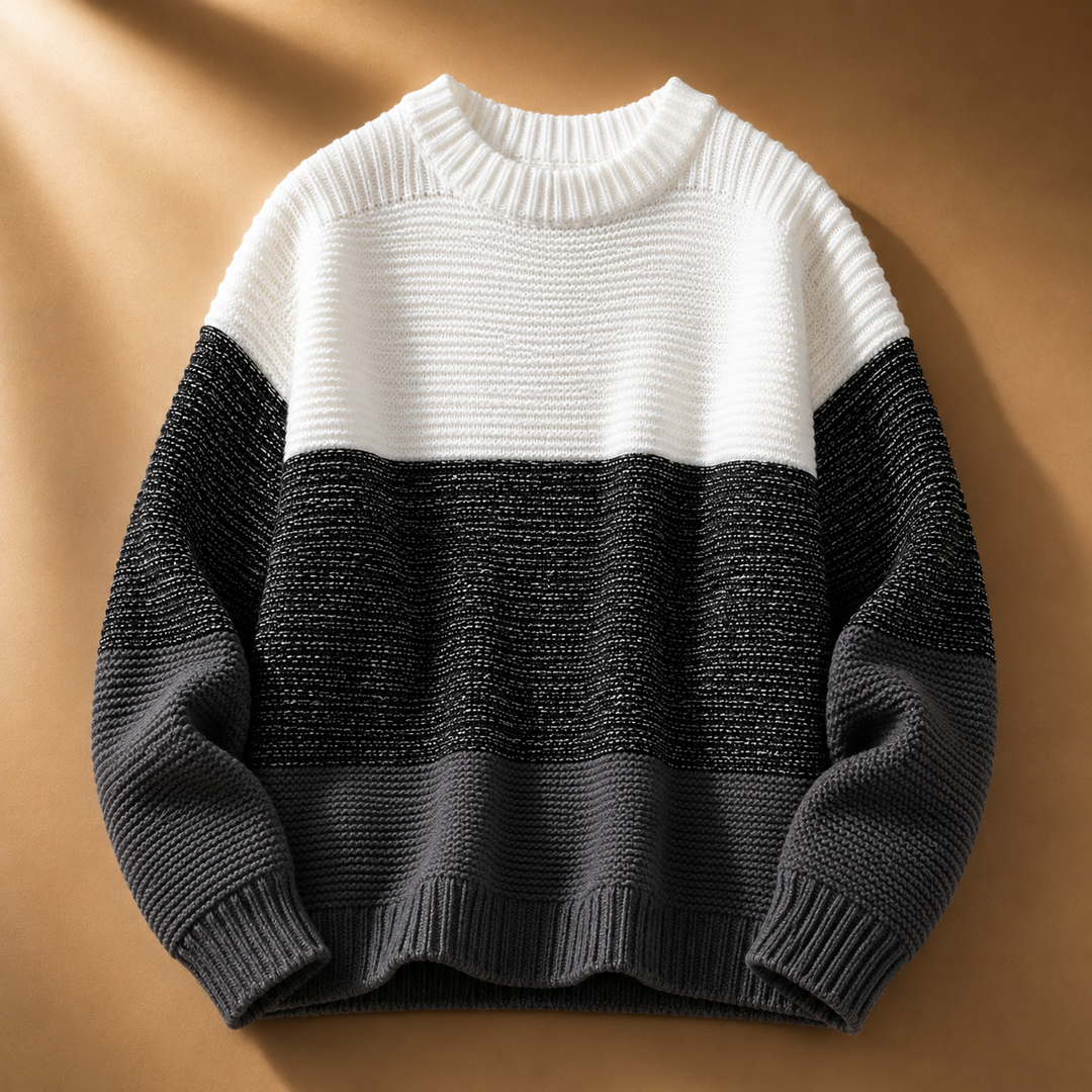 Frances Signature Colorblock Knit
