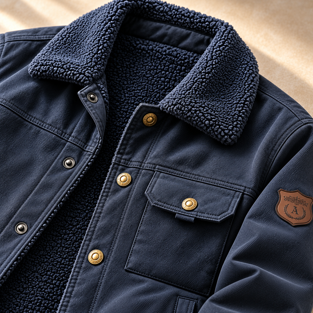 Banff Sherpa Lined Trucker Jacket