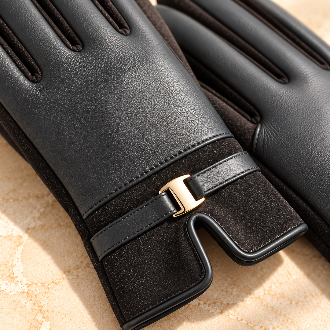 Helena Belted Cuff Gloves