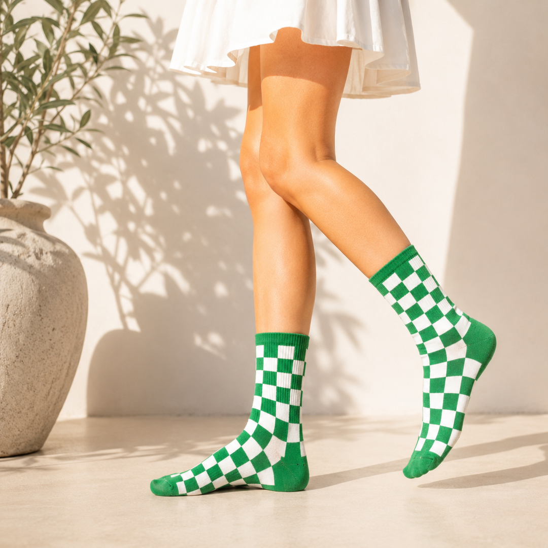 Checkmate Crew Socks