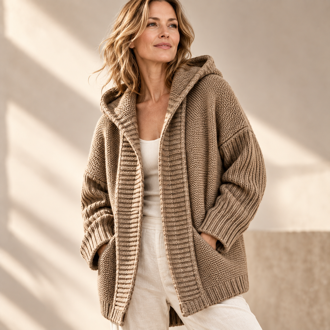 The Hampton Hooded Cardigan