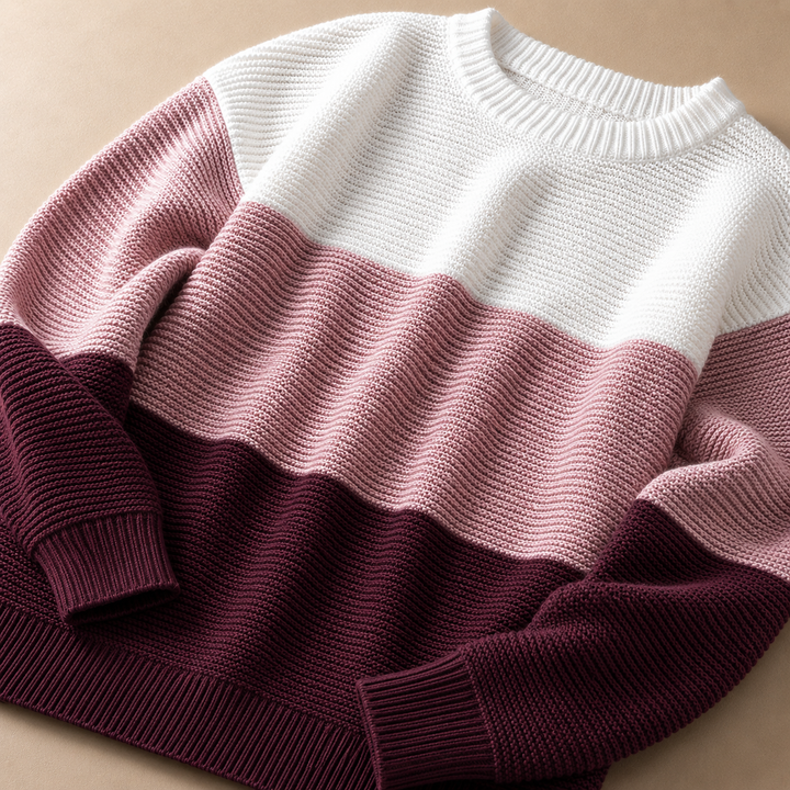 Frances Signature Colorblock Knit