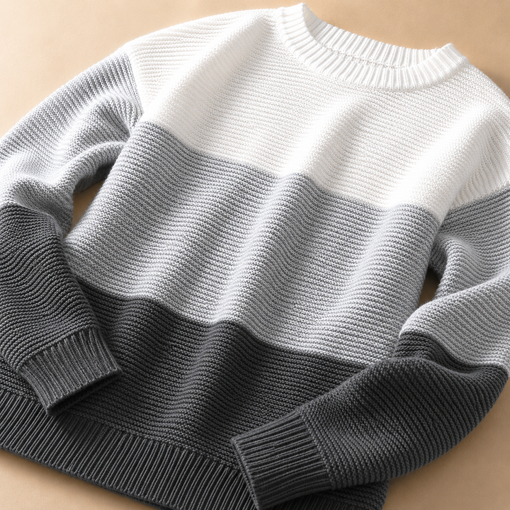 Frances Signature Colorblock Knit