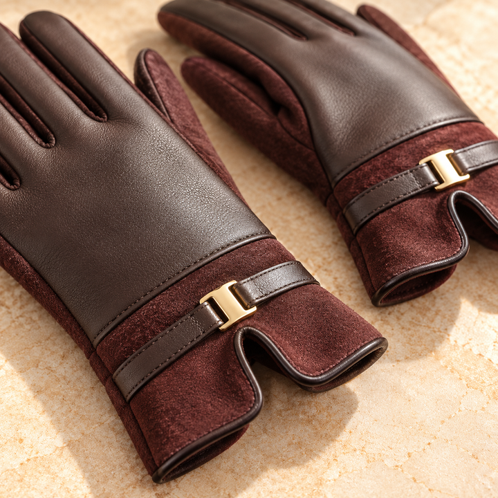 Helena Belted Cuff Gloves