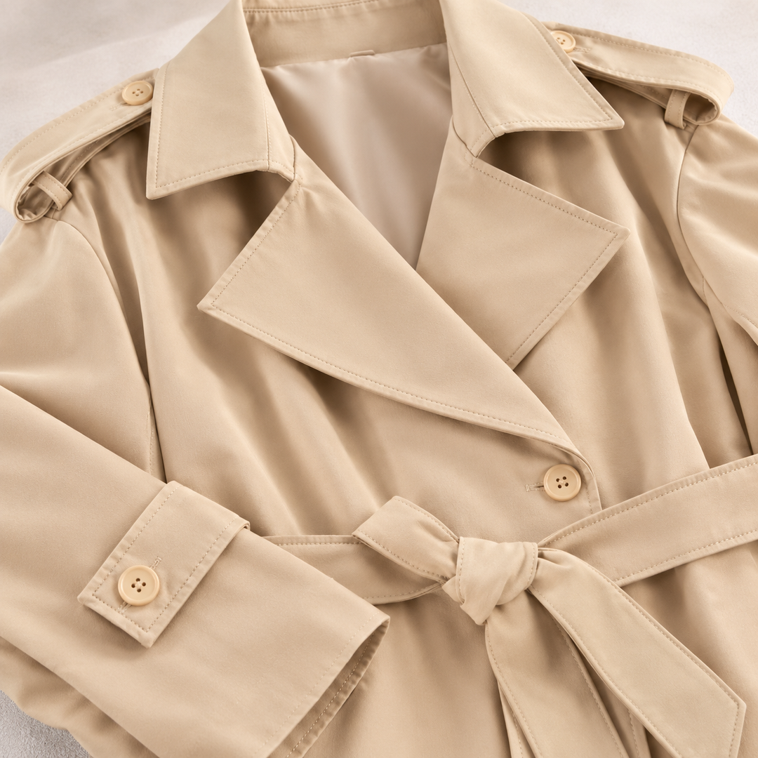 Margot Belted Trench Jacket