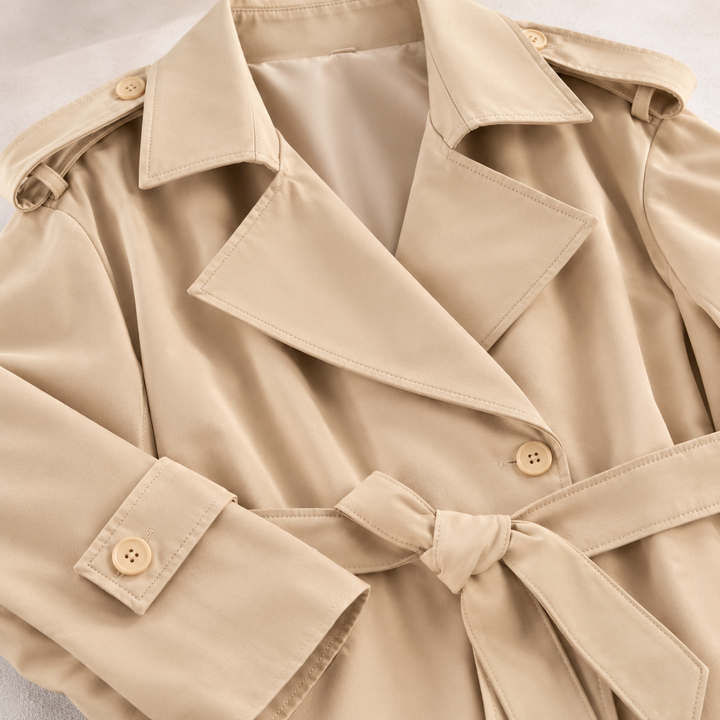 Margot Belted Trench Jacket