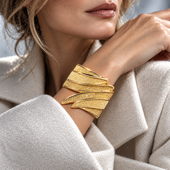 Aurora Glide Cuff Bracelet