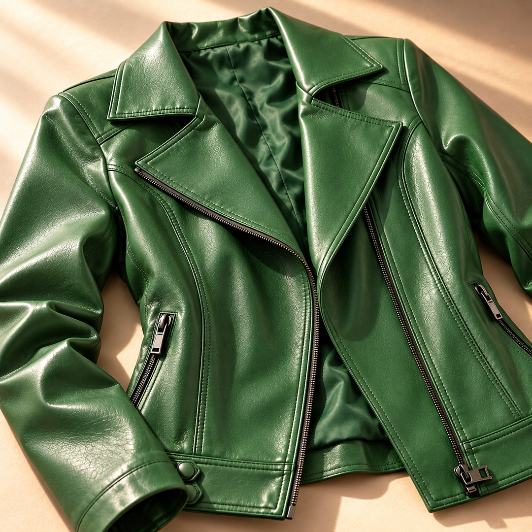 Francesca Lapel Moto Jacket