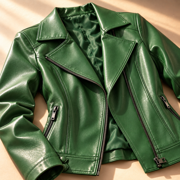 Francesca Lapel Moto Jacket