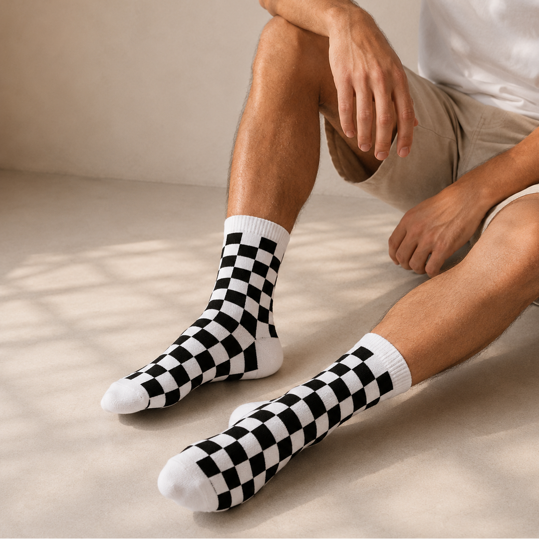 Checkmate Crew Socks