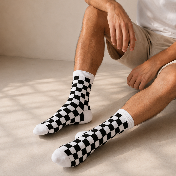 Checkmate Crew Socks