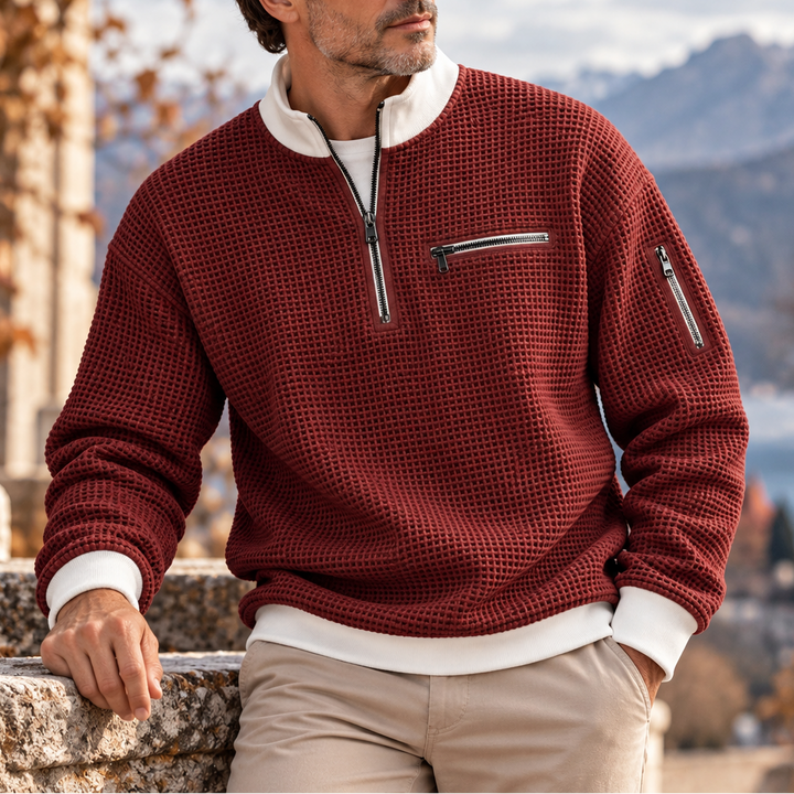 Banff Waffle Quarter-Zip
