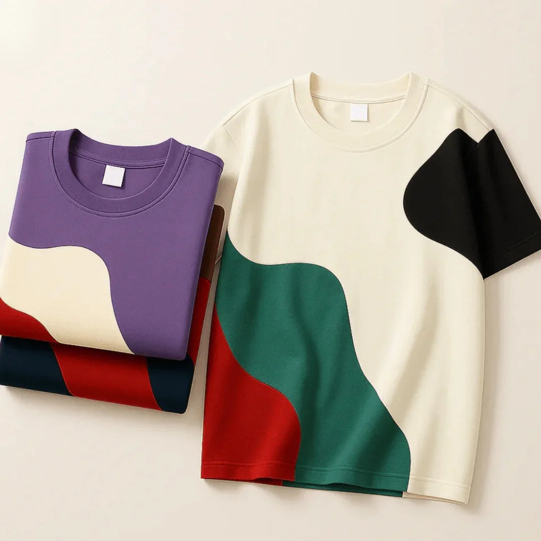 Driftline Color Block Tee — alternate view