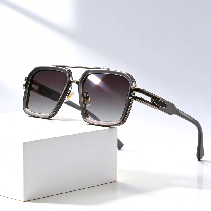 Carson Grid Shades — back view