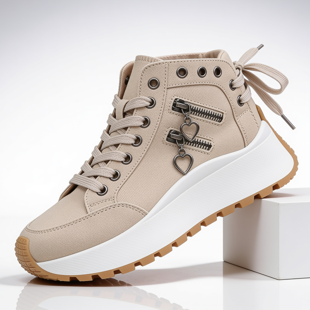 Ella Sweetheart Platform Sneakers