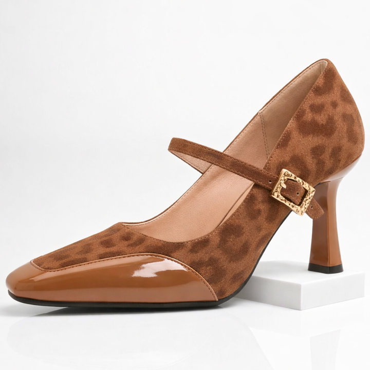 Harper Lane Leopard Heels — alternate view