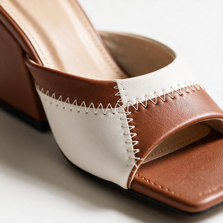 Meredith Patchwork Mule