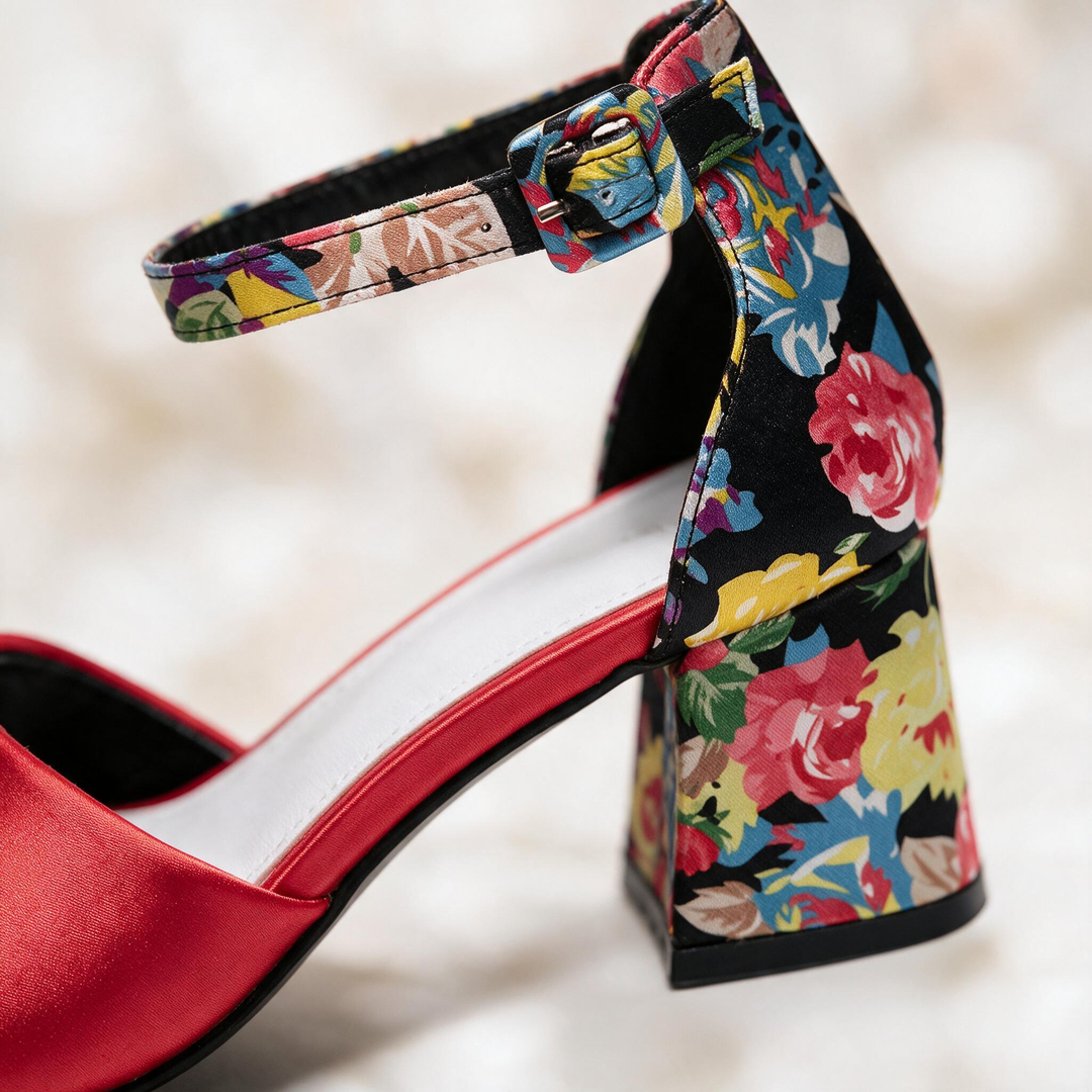 Klara May Floral Heels