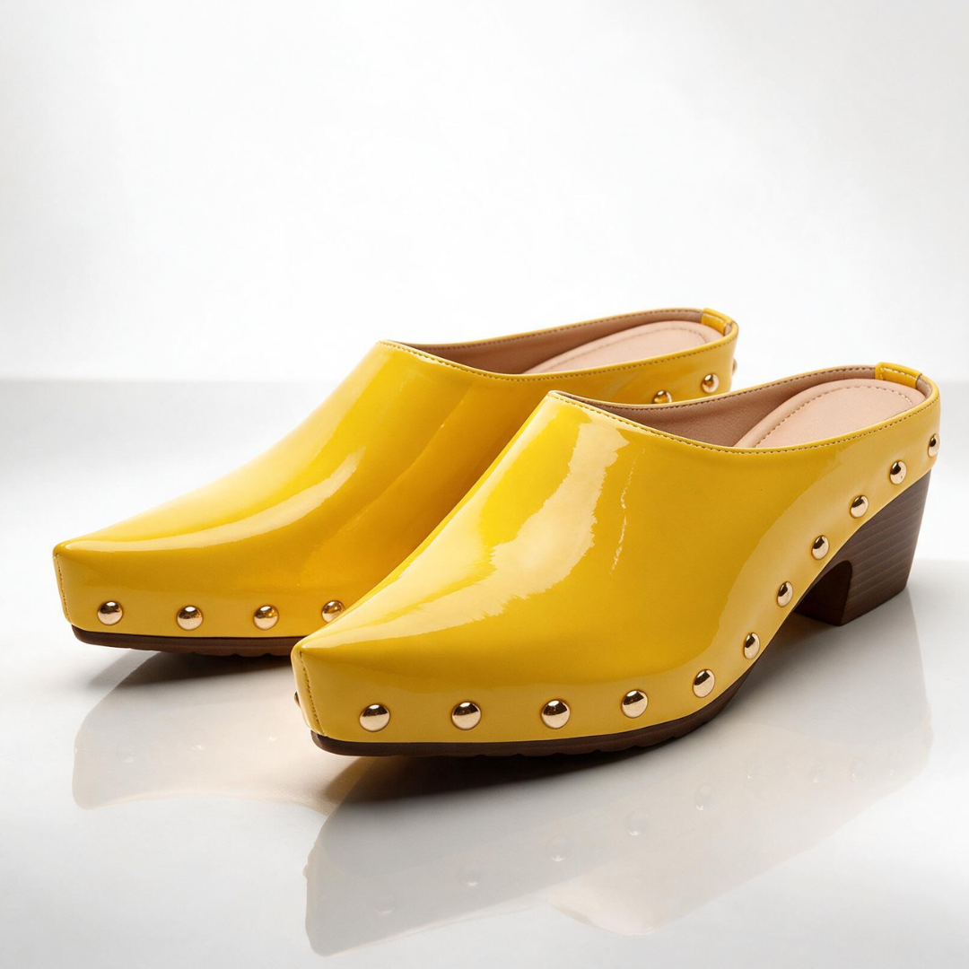 Sutton Studded Mules