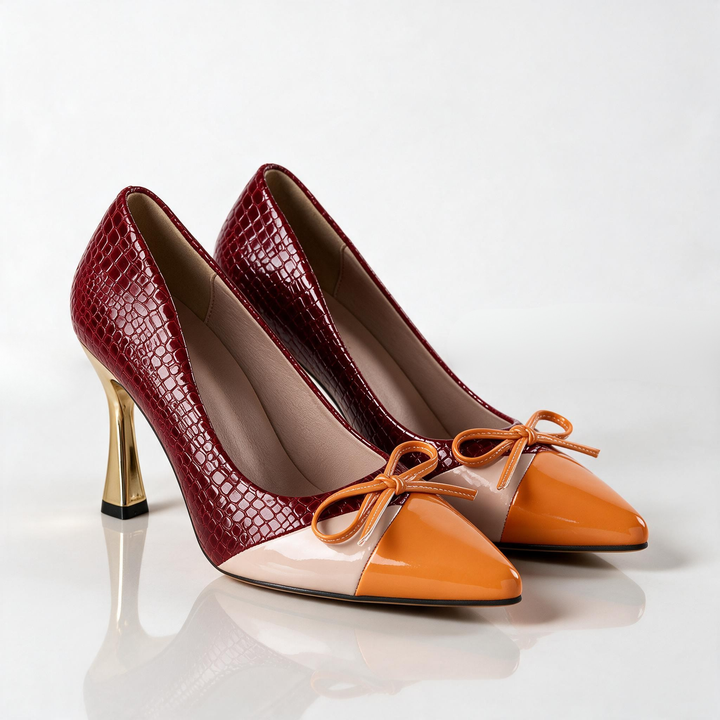 Vivienne Signature Croc Pump