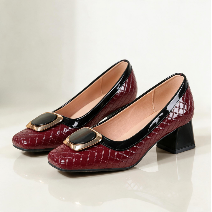 Coralie Lattice Heels