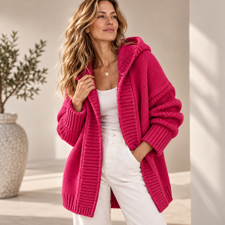 The Hampton Hooded Cardigan